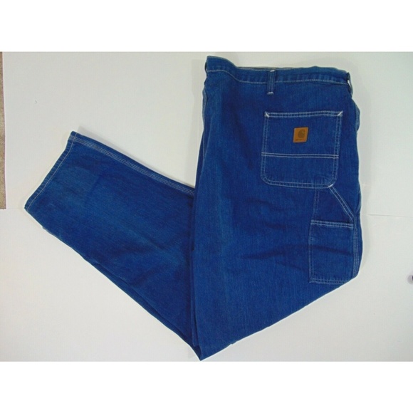 Carhartt Other - Carhartt Men 54 x 32 Carpenter Blue Jeans Pants
